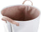 Wasmand DKD Home Decor Grijs Roze Polyester (39 x 39 x 41 cm) (2 Stuks)