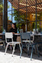 Zuiver Back To School Tuinstoel - Grijs/Blauw - Set van 2