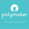 Polymaker PM70828 - PolyTerra PLA Filament - Milieuvriendelijk 1.75 mm Saffier-blauw (1000 g)