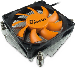 Inter-Tech Argus T-200 - Koeler - 85W TDP - Zwart Oranje