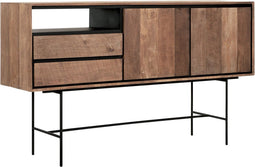 24Designs Metropole Dressoir Medium - B160 X D45 X H95 Cm - Teakhout