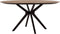 24Designs Metropole Ronde Eettafel - Ø160 X H78 Cm - Teakhout