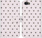 iMoshion Hoesje Geschikt voor iPhone 7 / 8 / SE (2020) / SE (2022) Hoesje Met Pasjeshouder - iMoshion Design Softcase Bookcase - Wit / Zwart / Hearts Allover White