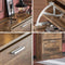 SoBuy FSR137-L-F - Schoenenkast - 3 Kleppen - Bruin