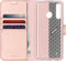 Accezz Hoesje Geschikt voor Huawei P Smart Plus (2019) Hoesje Met Pasjeshouder - Accezz Wallet Softcase Bookcase - Roze