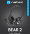 Natec NSL-1178 - Over-Ear Headphones met Microfoon - 40mm Drivers - Zwart