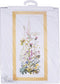 Thea Gouverneur - Borduurpakket met telpatroon - 821A - Voorgesorteerde DMC Garens - Wilde Bloemen - Aida - 45 cm x 110 cm - DIY Kit