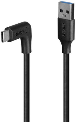 Lindy 32012 - USB A naar USB C - 0,5 m - Zwart