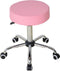 Bureaukruk - kapperskruk - werkkruk - tabouret - hoogte verstelbaar - roze