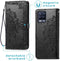iMoshion Hoesje Geschikt voor Realme 8 Pro / Realme 8 Hoesje Met Pasjeshouder - iMoshion Mandala Bookcase - Zwart