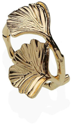 Servetring Versa Gouden Metaal Zinklegering 4 x 4,5 x 5,5 cm