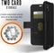UAG Metropolis - Hoesje iPhone XS Max - 360 graden bescherming - Zwart