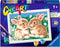Ravensburger CreArt Fluffy Bunnies - Schilderen op nummer voor kinderen