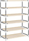 vidaXL - Schoenenkast - 60x28x90 - cm - stof - crèmekleurig