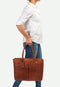 BURKELY Valerie - Laptoptas 15.6'' - Leer - Cognac
