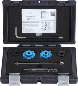 BBB Cycling BracketKit BTL-95 - Fietsgereedschapsset voor Press-Fit Trapaslagers - Inclusief 2 lager cups en 1 lagerverwijderingsgereedschap - Zwart
