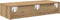 vidaXL - Wandschap - met - lades - 80x33x17 - cm - bewerkt - hout - artisanaal - eiken