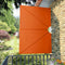 Terrasscherm inklapbaar 240x160 cm terracottakleurig