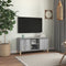 vidaXL - Tv-meubel - met - houten - poten - 103,5x35x50 - cm - grijs - sonoma - eiken