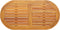 vidaXL - Tafelblad - 100x50x2,2 - cm - Ovaal - Massief - Acaciahout