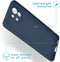 iMoshion Hoesje Geschikt voor Xiaomi Mi 11 Hoesje Siliconen - iMoshion Color Backcover - Donkerblauw