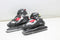Nijdam D-Master Pro-Line - IJshockeyschaats - Semi-Softboot - Zwart/Grijs - Maat 40