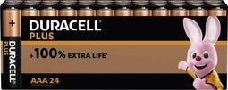 Duracell BATT.PLUS AAA - Alkaline Batterijen - 24 stuks (24er-Pack)