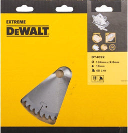 DeWalt DT4092-QZ - Zaagblad - Hardmetalen tanden - Diameter 184 mm (1 stuk)