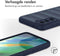 imoshion Hoesje - Geschikt voor Samsung Galaxy S21 FE - EasyGrip Backcover - Donkerblauw