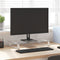 vidaXL - Monitorstandaard - 60x35x8 - cm - gehard - glas - en - metaal - wit
