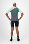 Rogelli Fuse - Korte Fietsbroek - Met Bretels - Zwart Rood - Maat L