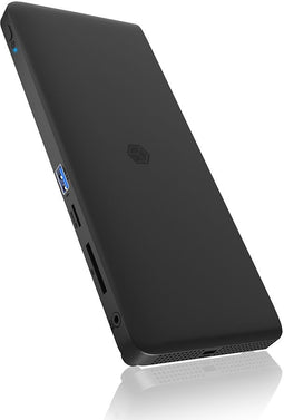 Icy Box IB-DK2416-C - Dockingstation - 4x USB 3.2 - 1x DisplayPort - 1x USB type-C - 1x Ethernet 1Gbps