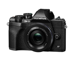OLYMPUS OM-D E-M10 mark IV + 14-42mm EZ Compactcamera Zwart