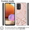 iMoshion Hoesje Geschikt voor Samsung Galaxy A33 Hoesje Siliconen - iMoshion Design hoesje - Roze / Pink Graphic
