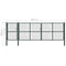 vidaXL - Poort - 500x150 - cm - staal - groen