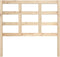 vidaXL - Hoofdbord - 105,5x4x100 - cm - massief - grenenhout