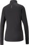 PUMA RUN FAVORITE 1/4 ZIP W - Dames Sporttrui - Opstaande kraag - Zwart - Maat XL