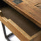 Riviera Maison Bijzettafel Met Lade - Shelter Island End Table With drawer - Zwart