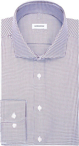 Seidensticker 01.845274-49 - Spread Kent Business Hemd - Slim Fit - Non Iron - Bordeaux Red