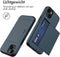 imoshion Hoesje Geschikt voor iPhone 13 Hoesje - Ruimte voor 2 pasjes - imoshion Backcover met pasjeshouder - Donkerblauw