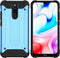 iMoshion Hoesje Geschikt voor Xiaomi Redmi 8 Hoesje - iMoshion Rugged Xtreme Backcover - Lichtblauw