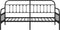 vidaXL - Ligbed - Frame - Zwart - 100x200 - cm - Staal