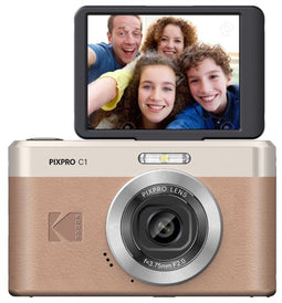 Kodak Pixpro C1 - Compacte digitale camera - 13 MP CMOS - Bruin