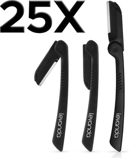 25 duurzame wenkbrauw scheermesje - dermaplaning -wegwerp scheermesje - eyebrow razor - wenkbrauw mesje - scheermesjes vrouw - wenkbrauw trimmer