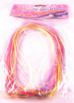 25 Glow in the dark knooptouwtjes