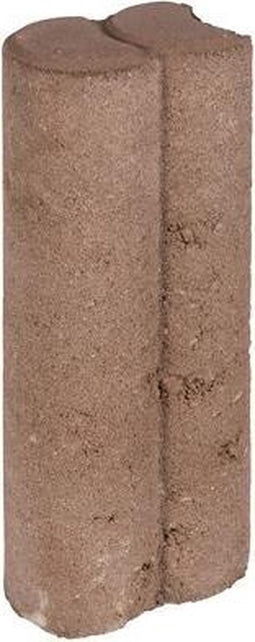 25 stuks! Duo palissaden bruin 6x8.3x25 cm