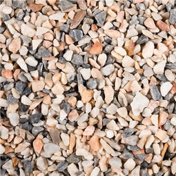 25 stuks! Flamingo marble split 6/14 mm 20 kg Gardenlux