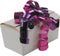 25 x Ballotin- Bonbondoosje- Karton- 375 gram- Wit- Glanzend Goud- Relatiegeschenk