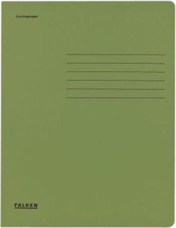 25 X Dossiermap Falken A4 320gr groen