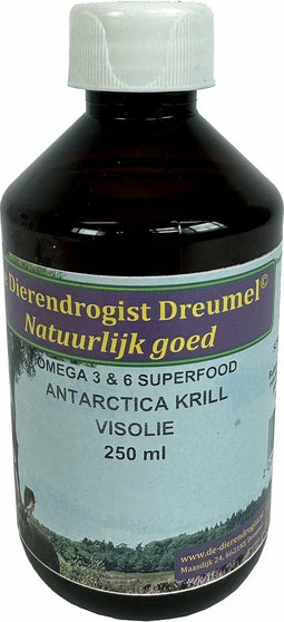 250 ml Dierendrogist krill / visolie